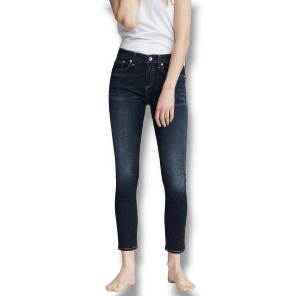 Rag & Bone Cate Mid-Rise Ankle Skinny Jeans - Picture 1 of 12